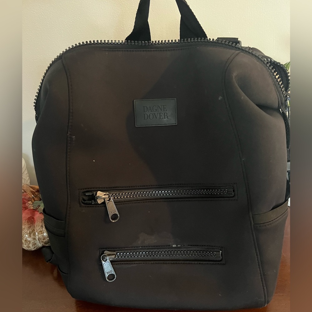 Large Indi Dagne Dover Black Backpack